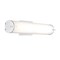 Westinghouse Fixture Wall LED Dimmable 25W Clear Temp Slct Brshd Nkl Crvd White Frosted Shade 6112100 - alternate 3
